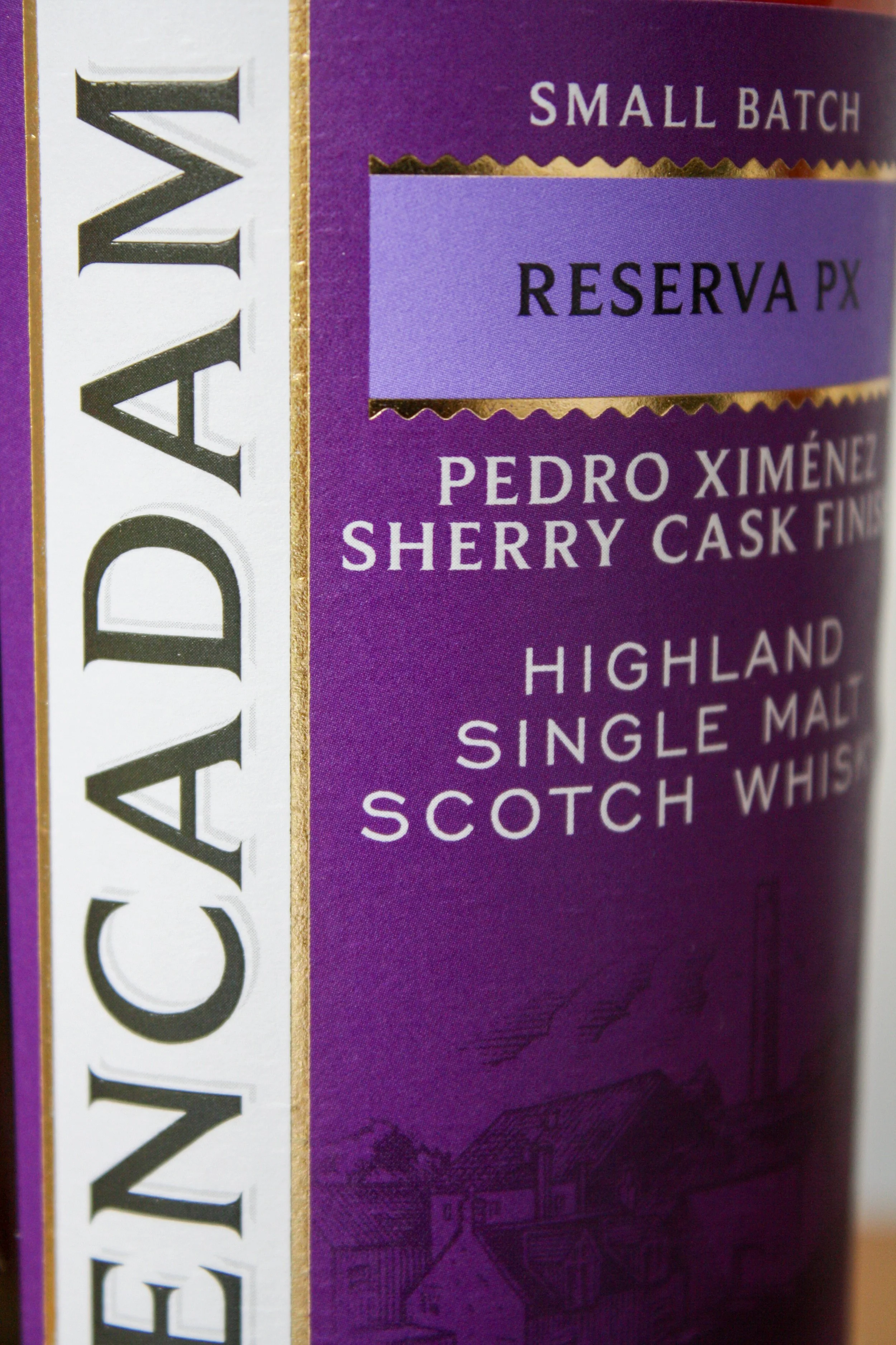 Glencadam Reserva Andalucia & PX — Dramface